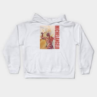 MICHELANGELO - Homage To His Figure Drawing Kids Hoodie